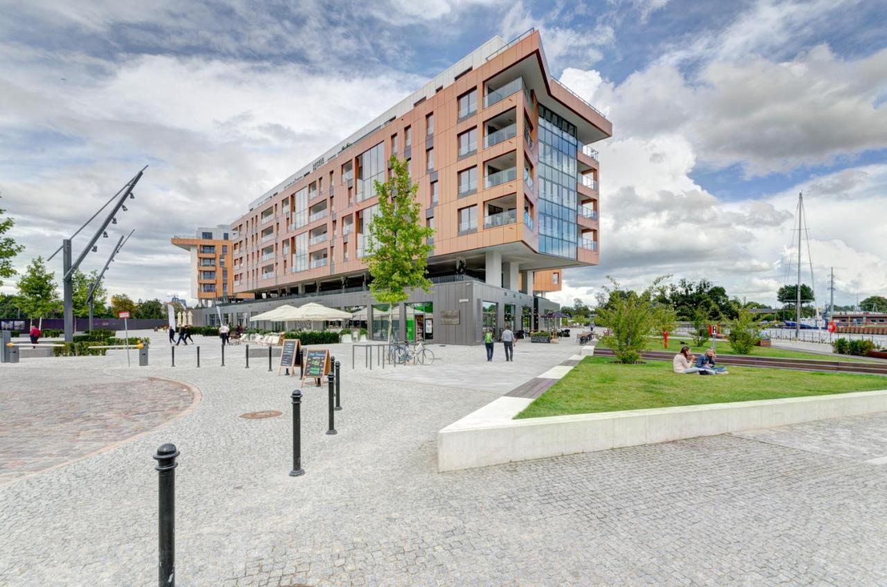 Brabank Riverside By Downtown Apartments Gdańsk Exterior foto