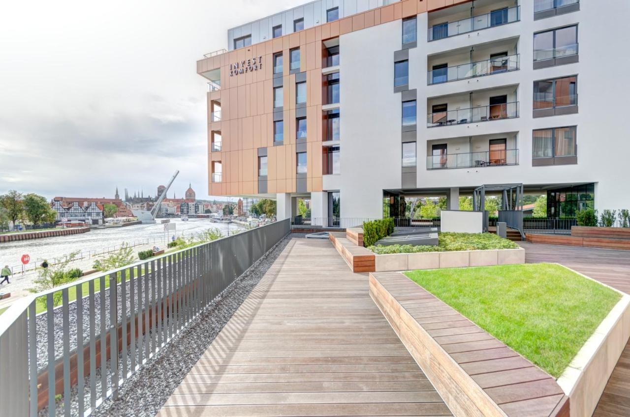 Brabank Riverside By Downtown Apartments Gdańsk Exterior foto
